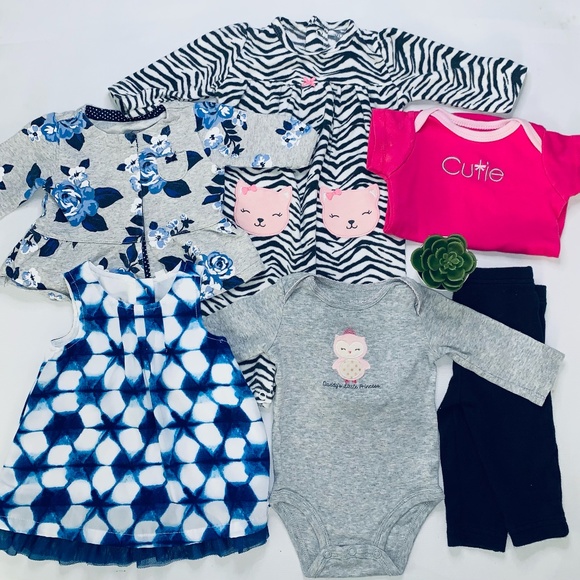 3 Month 6 Piece Bundle Girl - Picture 1 of 7